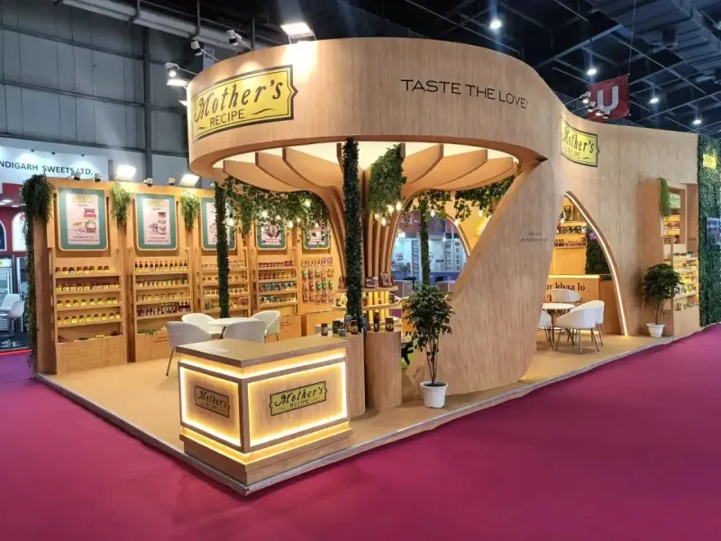 Exhibition stands project by Metro Art