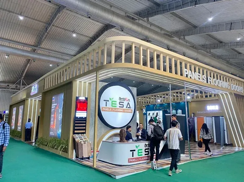 Island stand with lounge