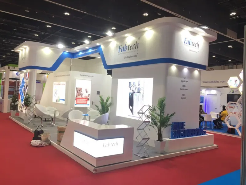 Exhibition stands project by Metro Art