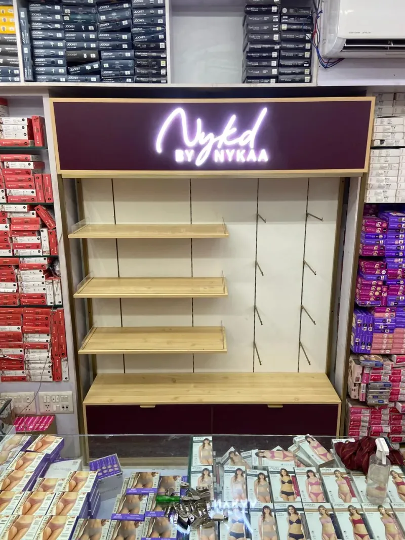 Retail fixtures project by Metro Art