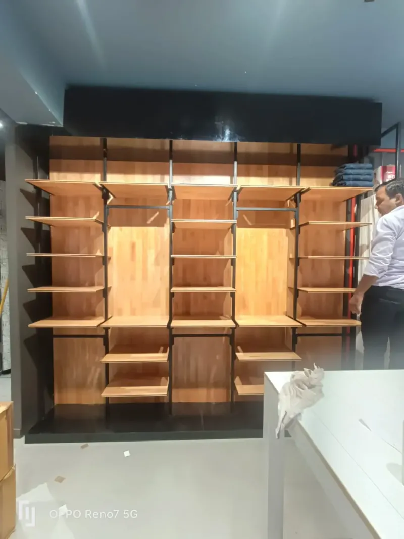 Retail fixtures project by Metro Art