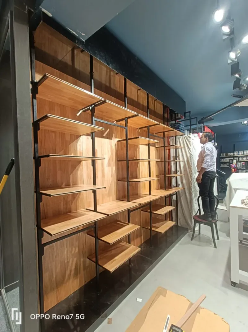 Retail fixtures project by Metro Art