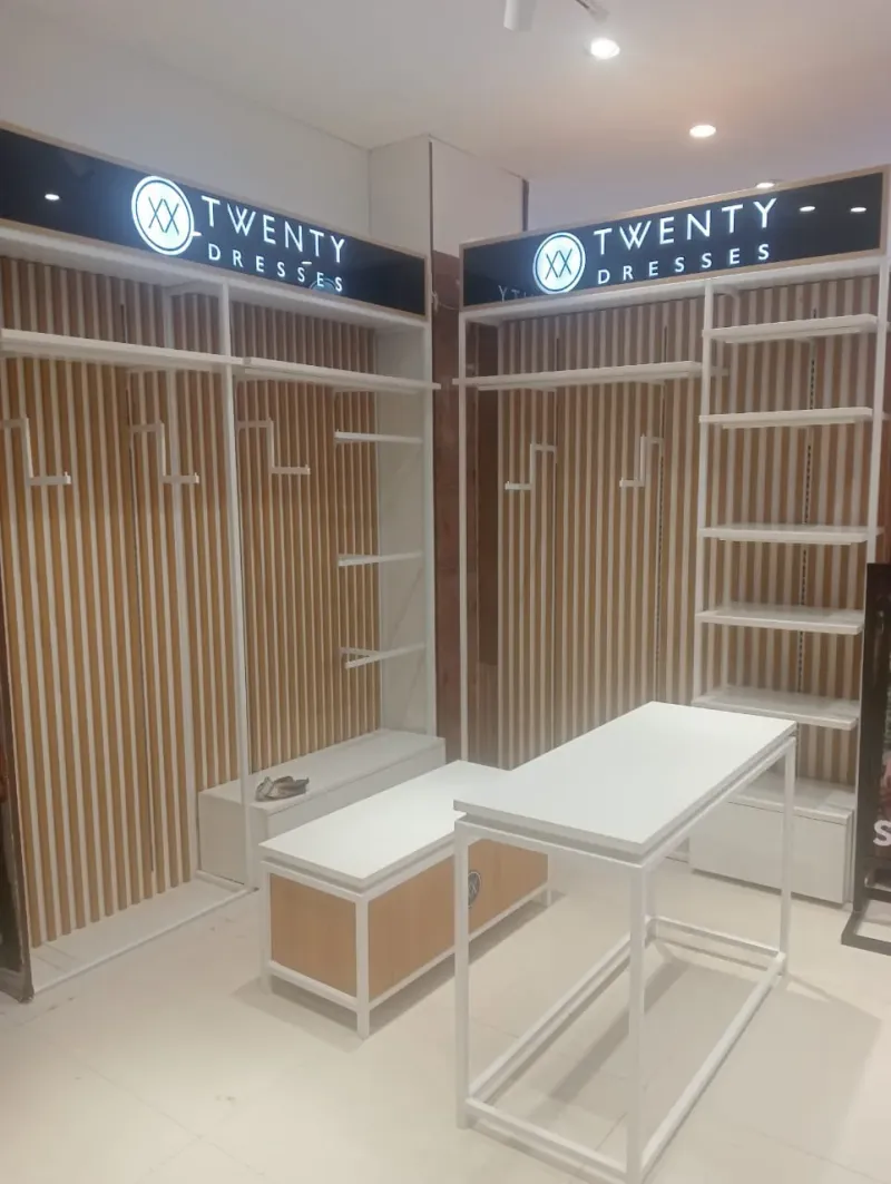 Retail fixtures project by Metro Art