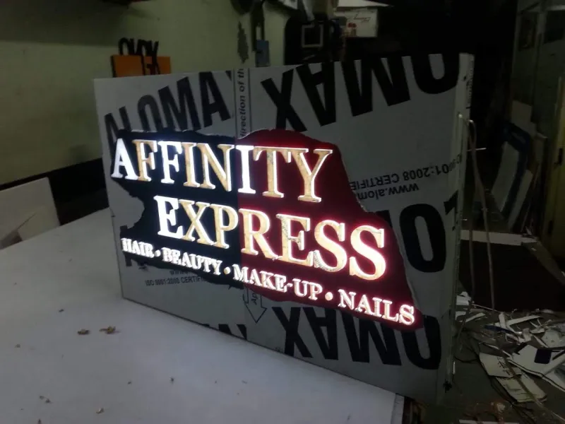 Storefront sign