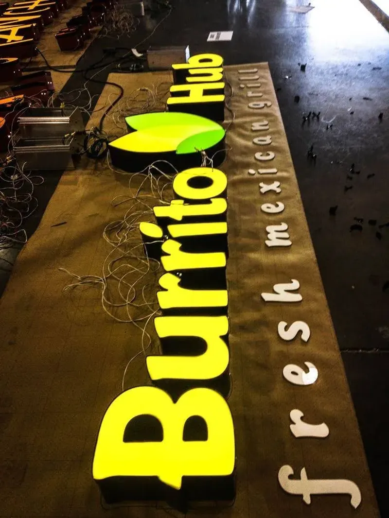 Signage project by Metro Art